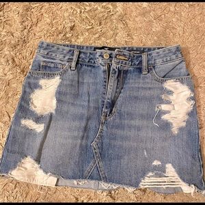 Hollister Denim Mini Skirt